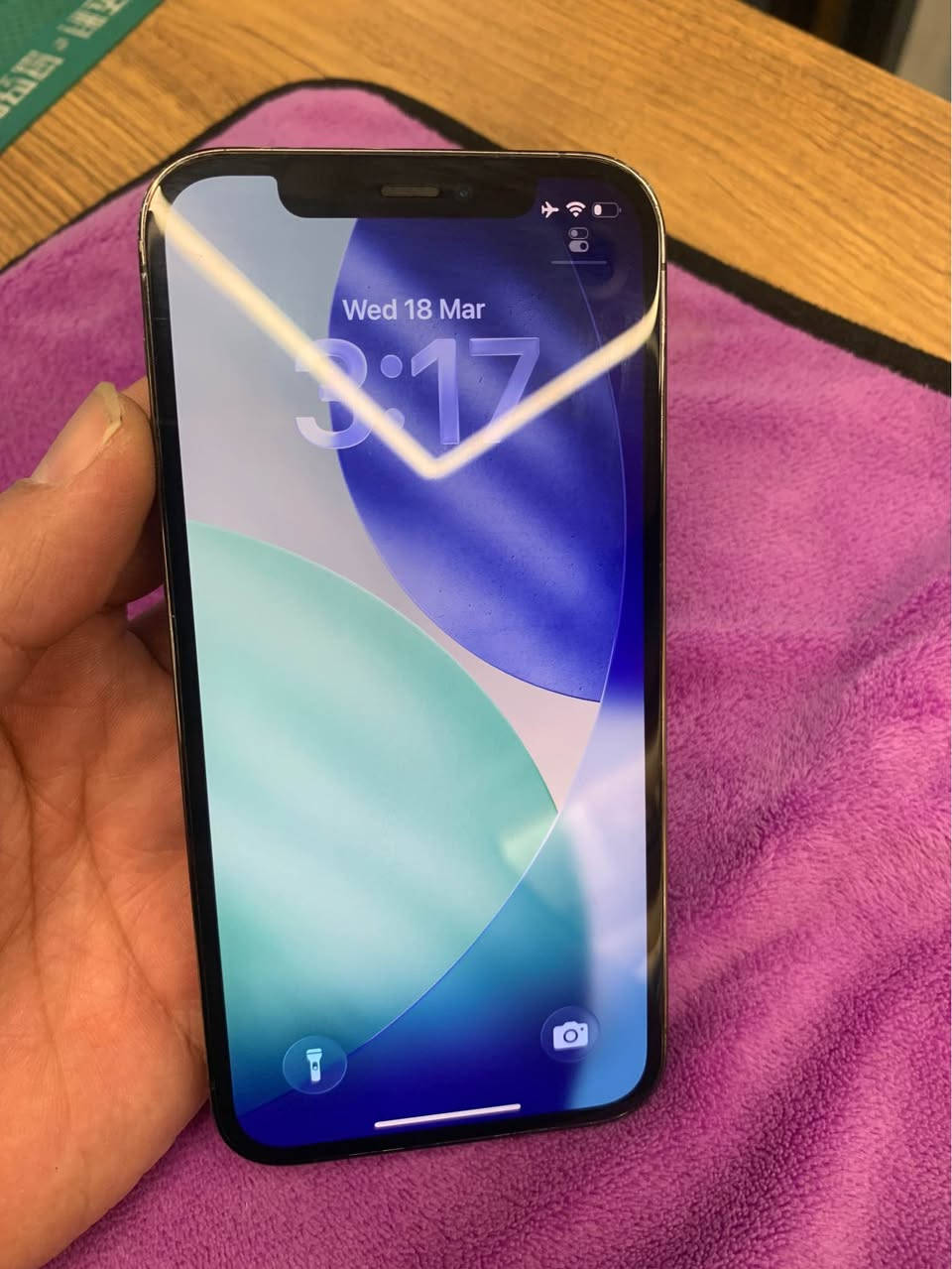 iphone 12 pro 
battery 94
256gb
هه موو گييانى به شه رته 
شوين هه ولير 
نرخ :370 هه زار أربيل, العراق


**إذا كنت صاحب هذا الإعلان وتريد حذفه لأي سبب، رجاءا أرسل رسالة إلى الدعم الفني**