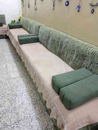 ديوان حسب الصور المنشورة وسيت طبلة وطبلات زغار خشب حسب الصور وميز للبي...