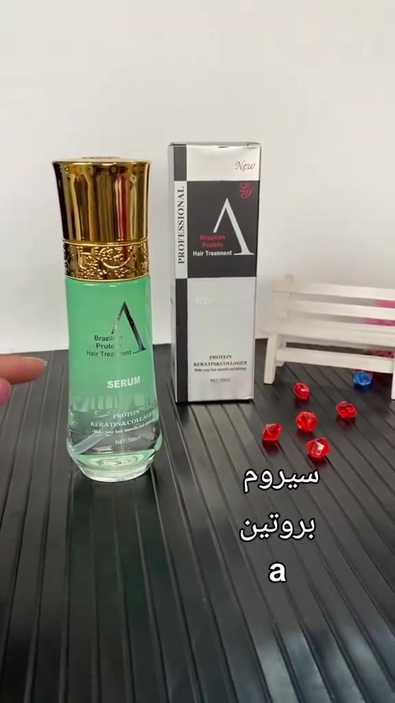 ✨ سيروم A البروتين البرازيلي 💯 الاحترافي للشعر (Professional A Brazilian Protein Hair Serum) بتركيبة "SPRFENFRUITS"، مخصص لترميم وعلاج الشعر التالف والمتقصف والباهت. يبلغ حجم العبوة 100 مل، وهي غنية بمزيج ثلاثي من الكيراتين والكولاجين والبروتين.
الفوائد الأساسية :- 
✨إصلاح التلف يعيد بناء ألياف الشعر المتضررة نتيجة الصبغات، السحب، والتعرض للحرارة العالية.
✔️ تنعيم فوري  يمنح الشعر ملمساً انسيابياً ناعماً (كالحرير) ويضيف لمعاناً صحياً جذاباً.
✔️ محاربة الهيشان والنفشة يقضي على تطاير الشعر والتشابك، مما يسهل عملية تصفيفه وتمشيطه.
✔️ تركيبة خفيفة يتميز بامتصاصه السريع، ولا يترك أي أثر دهني أو ثقل على خصلات الشعر.

💢 طريقة الاستخدام الصحيحة 🧴تنظيف الشعر: يُفضل استخدام السيروم بعد غسل الشعر بالشامبو والبلسم.التجفيف الجزئي: يجفف الشعر بالمنشفة حتى يصبح رطباً (شبه مبلل).التدفئة والتوزيع: توضع بضع قطرات (1-2 نقطة) على كف اليد وتفرك جيداً لتدفئتها.التطبيق: يوزع السيروم بالتساوي على خصلات الشعر بدءاً من المنتصف وحتى الأطراف الجافة، مع تجنب وضعه على فروة الرأس تماماً.
#الاصلي المنشأ امريكي🇺🇸 💯
السعر 9 الاف
🚘 يوجد خدمة توصيل لجميع محافظات العراق ٤ الاف 🚘
✨ سيروم A البروتين البرازيلي 💯 الاحترافي للشعر (Professional A Brazilian Protein Hair Serum) بتركيبة "SPRFENFRUITS"، مخصص لترميم وعلاج الشعر التالف والمتقصف والباهت. يبلغ حجم العبوة 100 مل، وهي غنية بمزيج ثلاثي من الكيراتين والكولاجين والبروتين.


**إذا كنت صاحب هذا الإعلان وتريد حذفه لأي سبب، رجاءا أرسل رسالة إلى الدعم الفني**