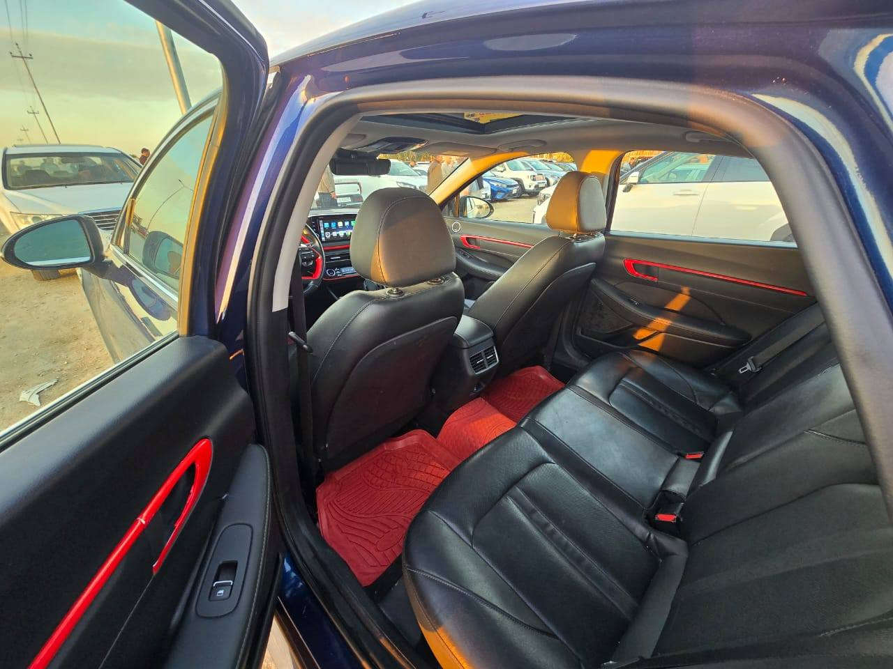 سوناتا 2022  امريكي لمتد
اعلى فئة بالمواصفات 
رقم مثنى مميز حره 
المواصفات

1.بنوراما فتحه
2.بصمة وبصمة ابواب 
3.تشغيل عن بعد 
4.تقديم وترجيع بالبصمة
5.رادارات امامي خلفي جانبي 
6.كاميرات 360 درجة
7.داتا شو 
8.تبريد كشنات
9.تدفئة كشنات
10.تدفئة ستيرن
11.شاشة عدادات ديجيتال
12.شاشه كبيرة تعمل بنظام ( ابل كار بلي واندرويد اوتو )
13. جام الاماميات اوتو 
14.مكينة 1600 تيربو 
15.لدات امامي خلفي 
16.كشنات جلد ابيض ملكي الاماميات كهربائي 
17.حساسات امامي خلفيه
18.مازدات لدات عدد 4 ليزريه
19.فتح صندوق ذكي 
20.بصمة ابواب لمس 
21.تحديد مسار 
22.قيادة ذاتيه
23.اوتو بارك
24. شحن لاسلكي 
25. نظام صوتي دمام ماركة BOSE عدد 14 سماعه  
26.انضمة قيادة عدد 4 ( سمارت/ سبورت / كوستم / نورمل )
27.لد داخي متغير  
28.خزن كشنات
29.نظام ترحيب
30.اريل نفكيتر
31.تبريد منفصل المناخ 
32.نظام تبريد اوتو ( عند الاتصال ينخفض مستوى التبريد لعزل الضوضاء )
33.لايتات امامية اوتو عند تشغيل العالي والناصي وعند التشغيل والاطفاء
34.ماسحات اوتو عند المطر 
35.كروس سرعة 
36.توقف ذاتي عند الاقتراب من الخطر ( مانع تصادم )
37. كير 8 نمر 
38.شفتات ستيرن 
39.شحن لاسلك
40. تبريد قطعتين امامي + خلفي
41. ظهور كاميرا جانبية في العدادات عند تشغيل الاشارة
42. سايد بريك ألكتروني بصمة
43. تنبيه عند تحرك السير في الأزدحامات
44. طوي المقاعد الخلفية

السيارة ماشيه 60 
  حادثهه جاملغ امام بصف السايق فقط والبونيد فقط قاعده جاملغ بيه سحب


**إذا كنت صاحب هذا الإعلان وتريد حذفه لأي سبب، رجاءا أرسل رسالة إلى الدعم الفني**