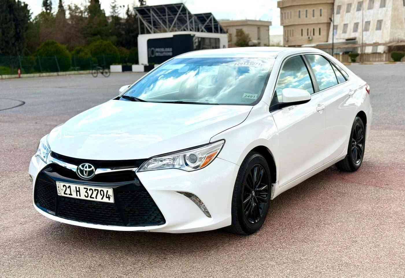 تويوتا كامري موديل 2017 SE
***********__***********
سيارة فقد روبع بونت صبغ   
السعر :  164   $  ورقة 

86000 ميل ماشي حه قيقي 
رقم سنوي كل جديد لغاية 2031
سيارة بأسمي 
مواصفات SE  وكشن كهربائي و  شاشة و كاميرا و حساس فوليوم و بلاجكتور ولايت زينون وتحديد سرعةو بلاجكتورو Eco
المكان / اربيل
،،،،،،،،،،،،،،،،——،،،،،،،،،،،،،،،،،،
 تويوتا كامري موديل2017 SE 
ته نها روبعيك بؤنيتي بؤياغي هه يه

نرخي : 164  $ وه ره قه 
 86000 ميل رويشتووه 
رقم و سنوري هه موي تازييه تا 2031
مواصفات  SE 
 گير له سوكان وكوشن كاره باي و كوشن جلدولايت زينون و شاشة و كاميرا و حساس فوليوم تحديد سرعة وEcoو بلاجكتورو
شوين  هەولير
***********__***********
