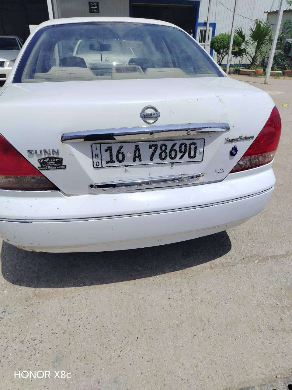 السلام عليكم
سياره للبيع نيسان صني موديل 2007 كير عادي تبريد شغال ثلج تخم تاير مكينه جديده  سنويه لل 31 اي استفسار اتصل ***********
