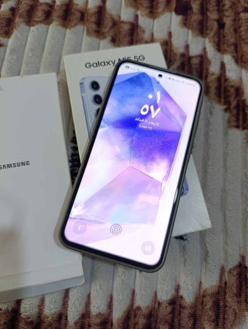 سامسونج a55 فايف جي

اخو الجديد فقط شخط زغير بالضهر

كامل ملحقاتها

شرق أوسط دبل شريحه 

ذاكره ،256 رام 16

معالج 1480 اكسينوس 

شاشه سوبر اوملد فول اج دي بلص

بصمه مدمجه بالشاشه

دبل سبيكر ستيريو 

بطاريه 5000

كامل غراضه كارتون وكيبل وكفر وياه بغداد, العراق


**إذا كنت صاحب هذا الإعلان وتريد حذفه لأي سبب، رجاءا أرسل رسالة إلى الدعم الفني**