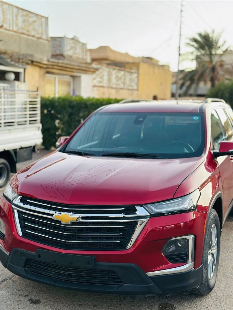 للبيع ترافرس
2022 LT

بصمه اربع أبواب

جنطة كهرباء 

تبريد 3 قطع 

شاشة قاصة  حجم كبير 

7 راكب سياحي  

نظام تحديد المسار 

سايد بريك كهرباء   

6 سلندر 3600ماشي 97 الف

ضرر السياره  موضح بالصور 

السيارة كاملة من 

كل النواحي بدون اعطال 

مكان السيارة العمارة

رقمها بغداد بأسمي

السعر240وبيها مجال بسيط  رقم ***********
