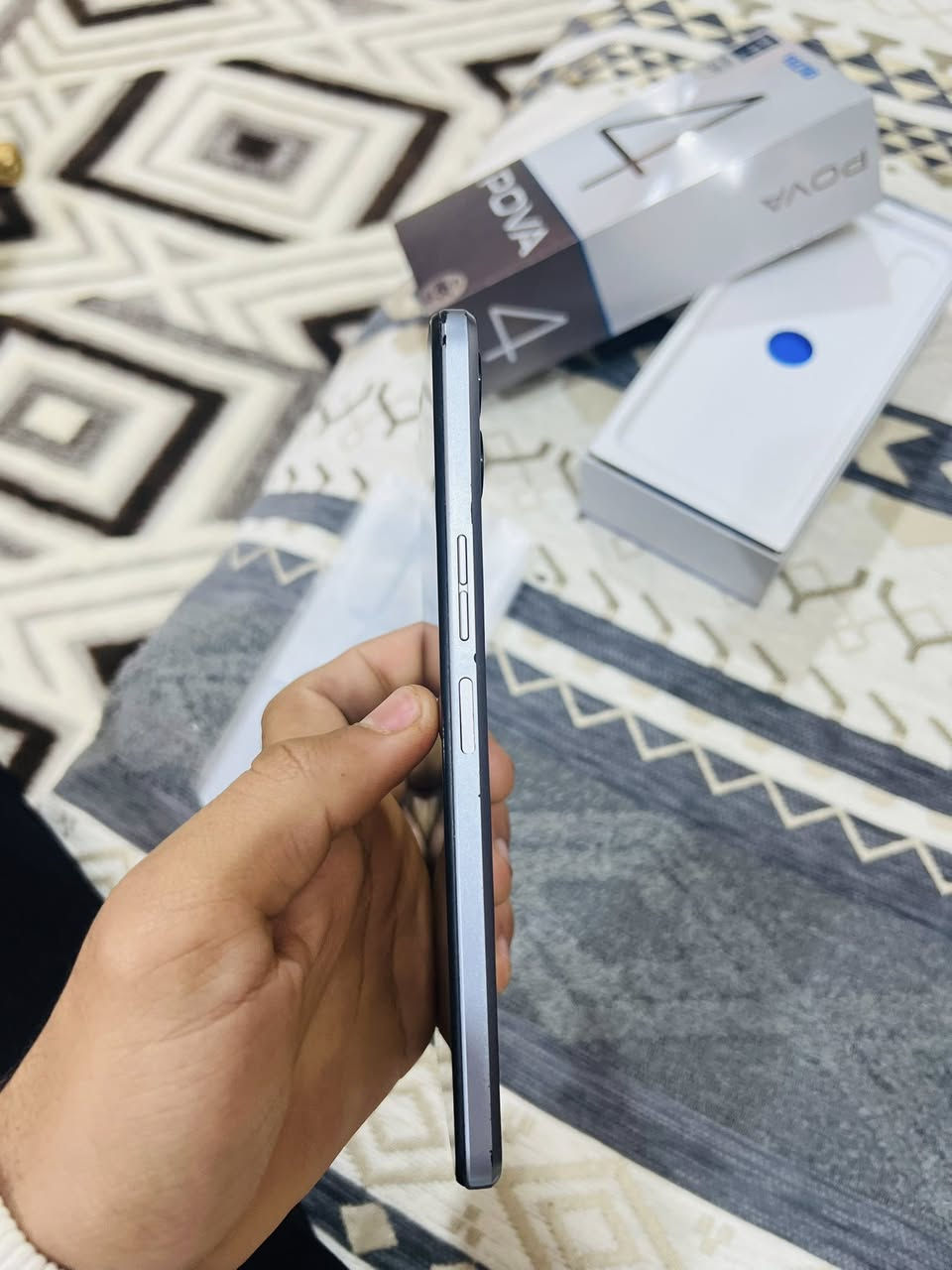 سلام عليكم جهاز للبيع
نوع  POVA  4.   ذ128
رام8
جهاز اكفله من كلشي كامرات من شريحه من لمس من صرف بطاريه جهاز خير من الله بوبجي 60 العب بي بوبجي يخبل 
سعر 180وبي مجال 
***********
