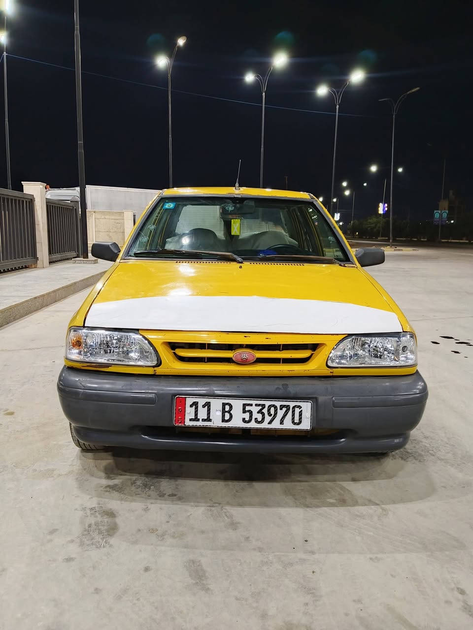 السلام عليكم 
سايبه موديل 12 مصفره هيئه وغرامات هزه جديده وراعيها ابو السنويه بلكوت رقمها بغداد نكليزي مشروع وطني السياره مكفوله من التبخير وتنقيص
حداديه ودبلات جدد 
غرفتها جديده لايتات جدد بك لايت جدد 
ادامه كامله مسويلها كبل لشارع مكينه ناعمه خير من الله 
سعرها 25 ورقه او مراوس بسياره كير اوتماتيك وانطي فرق
التواصل خاص وعلى هاذا لرقم ***********
