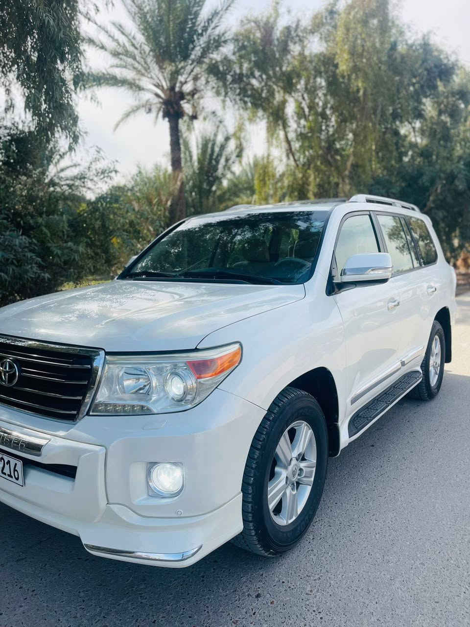 السلام عليكم للبيع
لاندكروز 2013 مكفوله كفاله 

عامه عدا بارد بل جاملغ لأمامي لايمن

بريم اصل 

بصمه 
بصمه ابواب 
فتحه
جلد
كشن كهرباء 
زراك
حساسات امامي وخلفي 
تشغيل بعد بلادي
تشغيل جام بعد
شاشه كبيره 
كامره دوار
تحكم ستيرن 
مري شفط 
اشاير مري 
8 ايرباك
3 قطع تبريد 
شاشات خلفيه

عنوان بغداد الصابيات قرب بوابه الكاضميه 

***********

السعر 348 وبيه مجال بسيط
