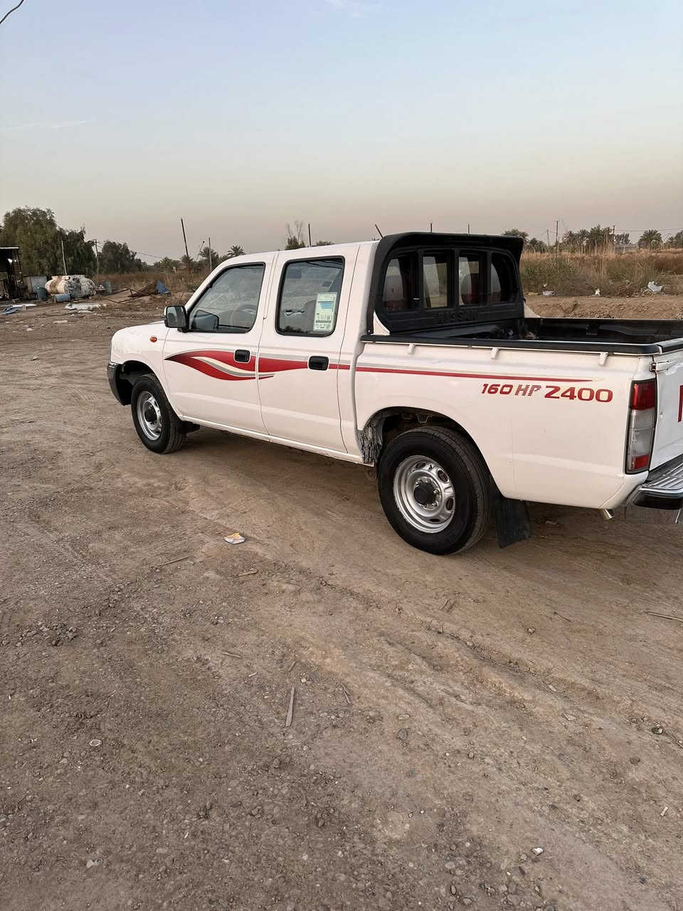 سلام عليكم                                                                  

نيسان شبوط للبيع موديل 2011 رقم بغداد 
سياره مكفوله من ضربه بيهه صبغ يم قبق البانزين وباردقطعتين عكس جهه السايق الباقي كله مكفول صدر كير محرك كفاله شرط محرك مامفتوح سياره بلاديه خير من الله مال جناي سعر 130وبيهه مجال   مكاني بغداد حي جهاد 
***********
