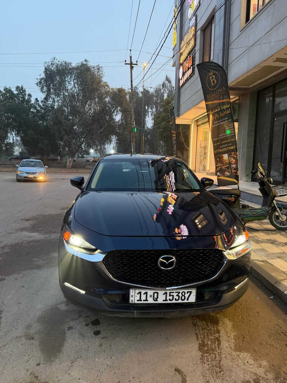 سلام عليكم 
مازدا للبيع Cx_30 موديل ٢٢
ماشية ٣٥ الف 
رقم بغداد باسمي
ضربتهة دعامية بنيد 
بدون ايرباك 
تايرات شركة بعدهة
تبريد ثلج 
سعر سابق ١٦٠ مستعجل ع بيع ١٤٨ 
بغداد دورة 
*********** بغداد, العراق
