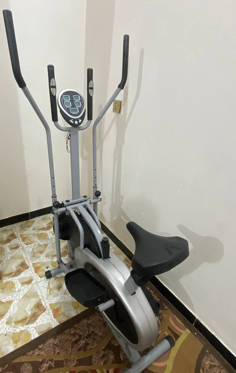 سلام عليكم ورحمة الله
جهاز رياضي اوربت مستخدم  
حديد يتحمل وزن 120 كيلو  
 سعر 100 وبي مجال للاستفسار ***********
