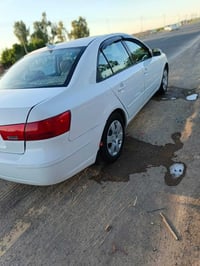 سوناتا 2009مصبوغه عام اثر جراد وارد امريكي ضررها الجامرلغ الخلفي جهة ا...