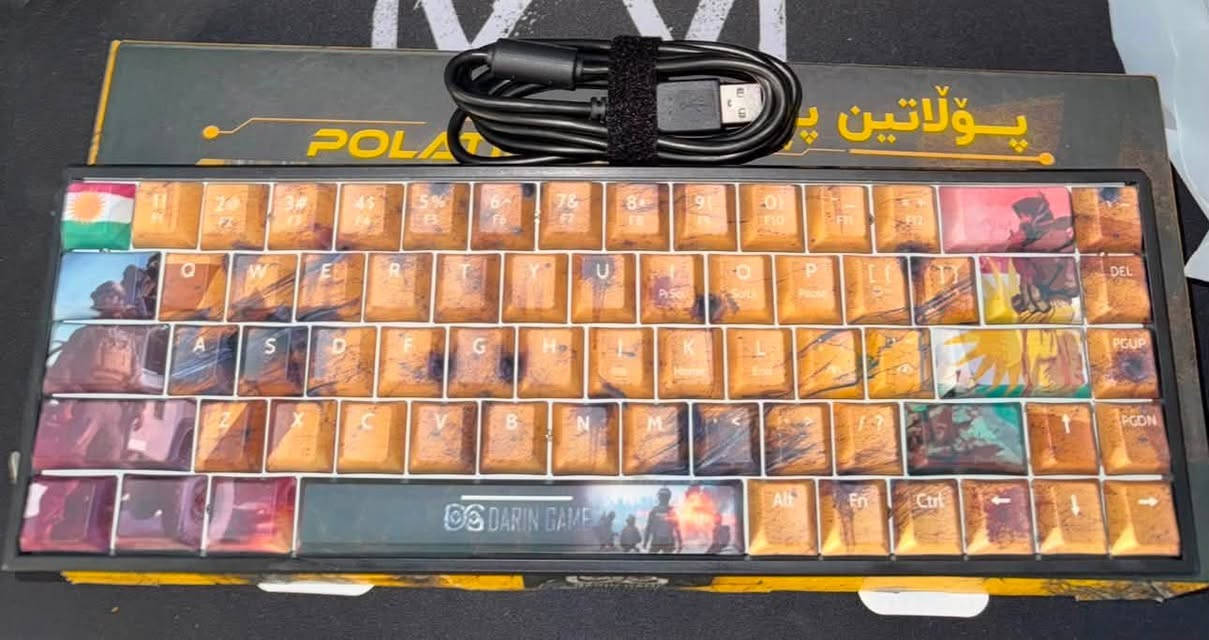 کوردی عربی
سڵاو ئەم کیبۆڕدە بۆ فڕۆشتن 
Polatin Pro Megnatic Switch 

تەنها ٤ ڕۆژ بەکار هاتووە
8K Hz
Softwere
Megnatic switch 
زەمان ١١ مانگی لەگەڵە
کارتۆن و کەیبڵی خۆی لەگەڵە
گەیاندن بۆ هەموو شوێنێک تەنها ٥ هەزار 🚚
نرخی: ٦٥ هەزار 
ئەدمین🖤

السلام عليكم، هذا الكيبورد للبيع

Polatin Pro Megnatic Switch

مستعمل لمدة 4 أيام فقط.

* 8K Hz
* Softwere
* Megnatic switch

الضمان المتبقي 11 شهر.
الكرتون والكابل الأصلي موجودان معه.

التوصيل إلى جميع المحافظات مقابل ٥ ألف  فقط 🚚

السعر: ٦٥ ألف دينار.

الأدمن 🖤


**إذا كنت صاحب هذا الإعلان وتريد حذفه لأي سبب، رجاءا أرسل رسالة إلى الدعم الفني**