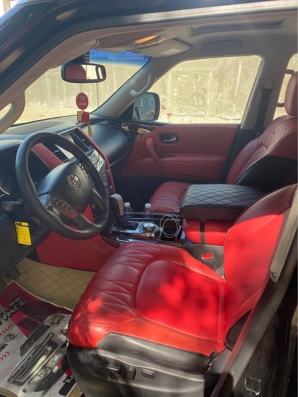 نيسان باترول سيف العرب وارد امريكي (ارمادا)
موديل 2017 محدث نسمو داخل خارج
سلايد
حساسات امامية خلفية
رادار امامي خلفي+كامرات 360درجة
توقف ذاتي امامي خلفي 
رادار تفاعلي
نقطة عمياء
مري شفط وتعتيم ٣ مرايا
مري قلاب عنده الرجوع
بصمة تشغيل 
تشغيل عن بعد
ويل كب حجم 20
كشنات كهرباء امامية
كشنات خلفية كهرباء
ستيرن كهرباء
صندوك شفط كهرباء
كشنات جلد تدفئة
نظام سماعاتBOSE دمام
اشاير بلمري
تبريد مركزي 
تبريد منفصل تحكم بلجهتين الامامية
كشنات خزن
مكينة الجبيرة 400حصان
8 سلندر 5600 
السيارة عليها ادامة كاملة وبدون نقص برغي 

السياره بدون ايرباك ودواخل نهائيا 
صور الحادث بالمنشور 
كير و محرك مكفول برغي ما مفتوح

العنوان بغداد البنوك 
*********** بغداد, العراق
