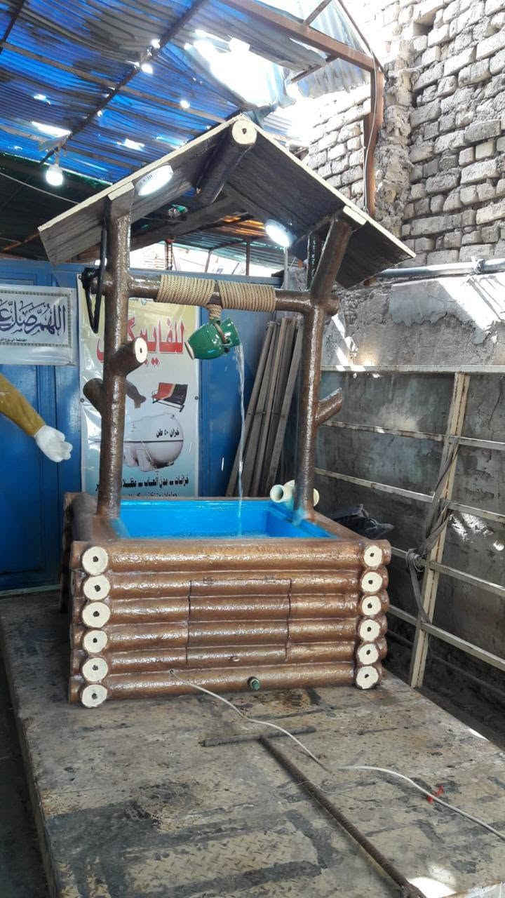السلام عليكم 
للبيع شلالات كهربائيات شغالات فايبر كلاس سعر الوحده مليون ونص 
العنوان البصره 
***********
