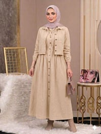 صيف ٢٠٢٦ • فري ٣٨-٤٦ • جاكيت كتان