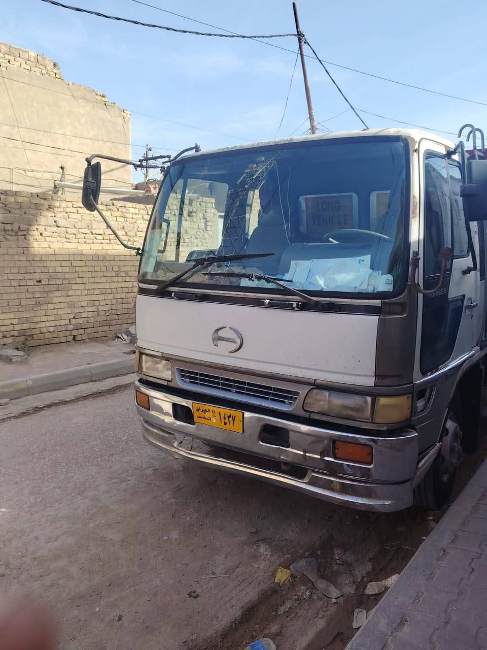 السلام عليكم هينو طيره ٧٠ سوبر سته وربع مطوله معلايه معامله كامله قرص كامل رقم نجف سياره جاهزه تخم تاير حداديه جديده رقم الهاتف ***********
