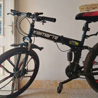 باسكل للبيع جبلي  حجم 26 دبلات ورا وكدم  كير الأمامي3 والخلفي7 ينطوي ب...