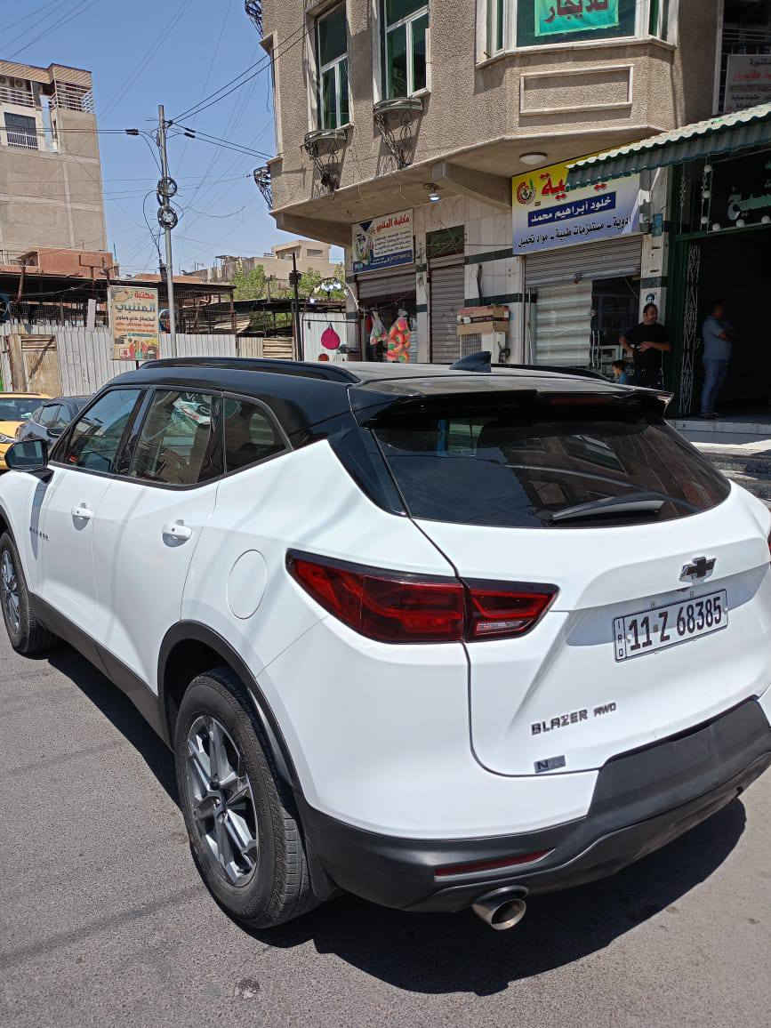 السلام عليكم
للبيع  شوفرليت بلايزر 2024
Lt2

اللوحة: رقم بغداد 

- حجم المحرك ٤ سلندر ٢٠٠٠ تيربو

- كير ٩ نمر 

- بصمة ابواب وتشغيل عن بعد بالريمونت

- بصمات ٤

- رادار امامي جانبي 

- رادر جانبي مانع اجتياز. 

- جنطة كهرباء. 

- الكرسي الامامية كهرباء + تدفئة 

- تبريد خلفي قطعتين 

- تحكم ستيرن جهتين

- سستم صوت متكامل

- هاند بريك بصمة

- تحديد مسار 

- توقف ذاتي 

السعر 190 $ ورقة وبيها مجال بالسعر

علما ان السيارة جاهزة من كلشي ترقيم جديد 

للأستفسار اكثر الاتصال :***********
