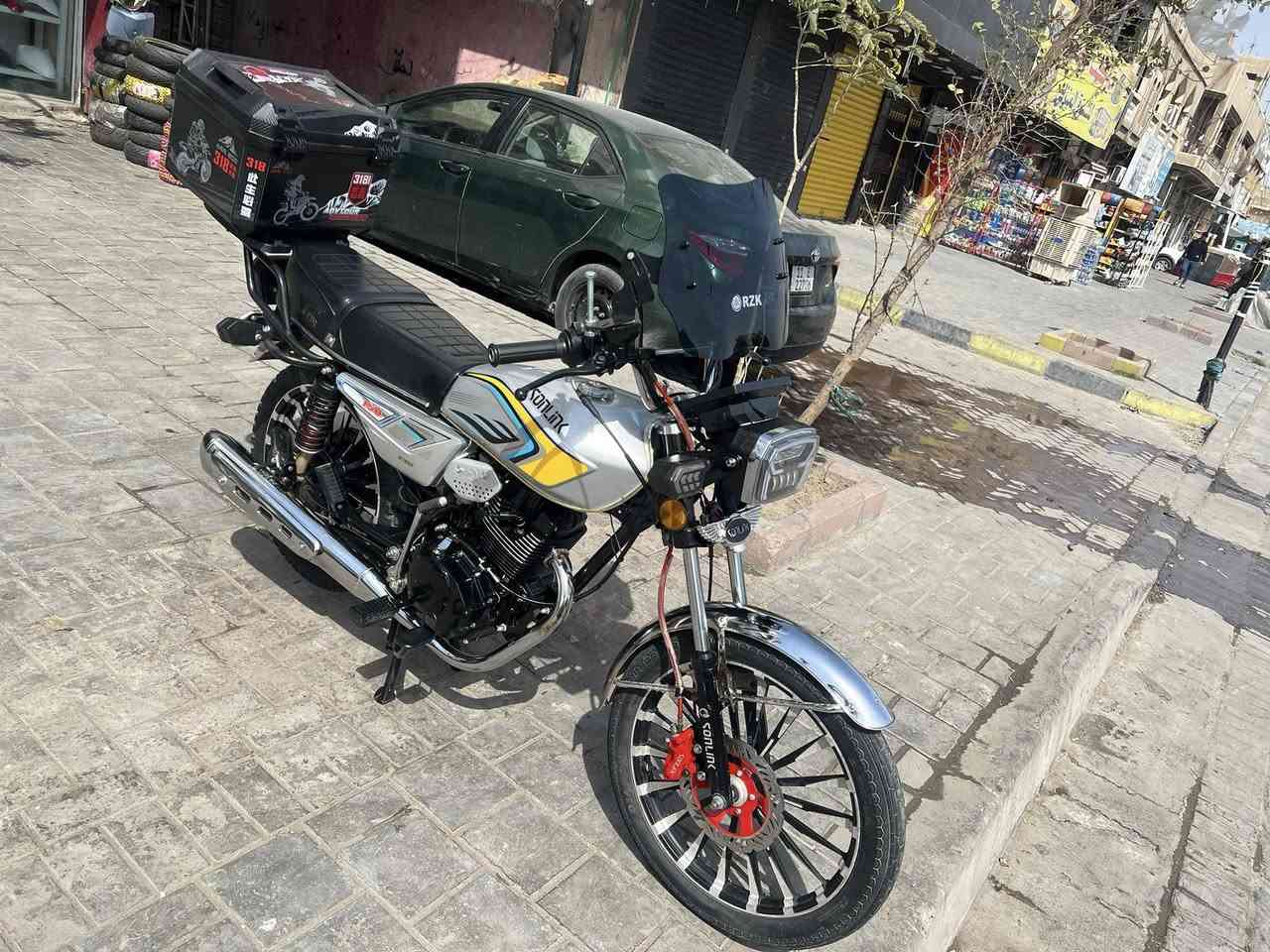 السلام عليكم سونك ٥ كير موديل ٢٠٢٥  مكفوله الدراجه جديده وحته ما ماشيه هواي سعرها ٨٥٠ وبيها مجال مكاني بغداد مدينه الصدر ***********
