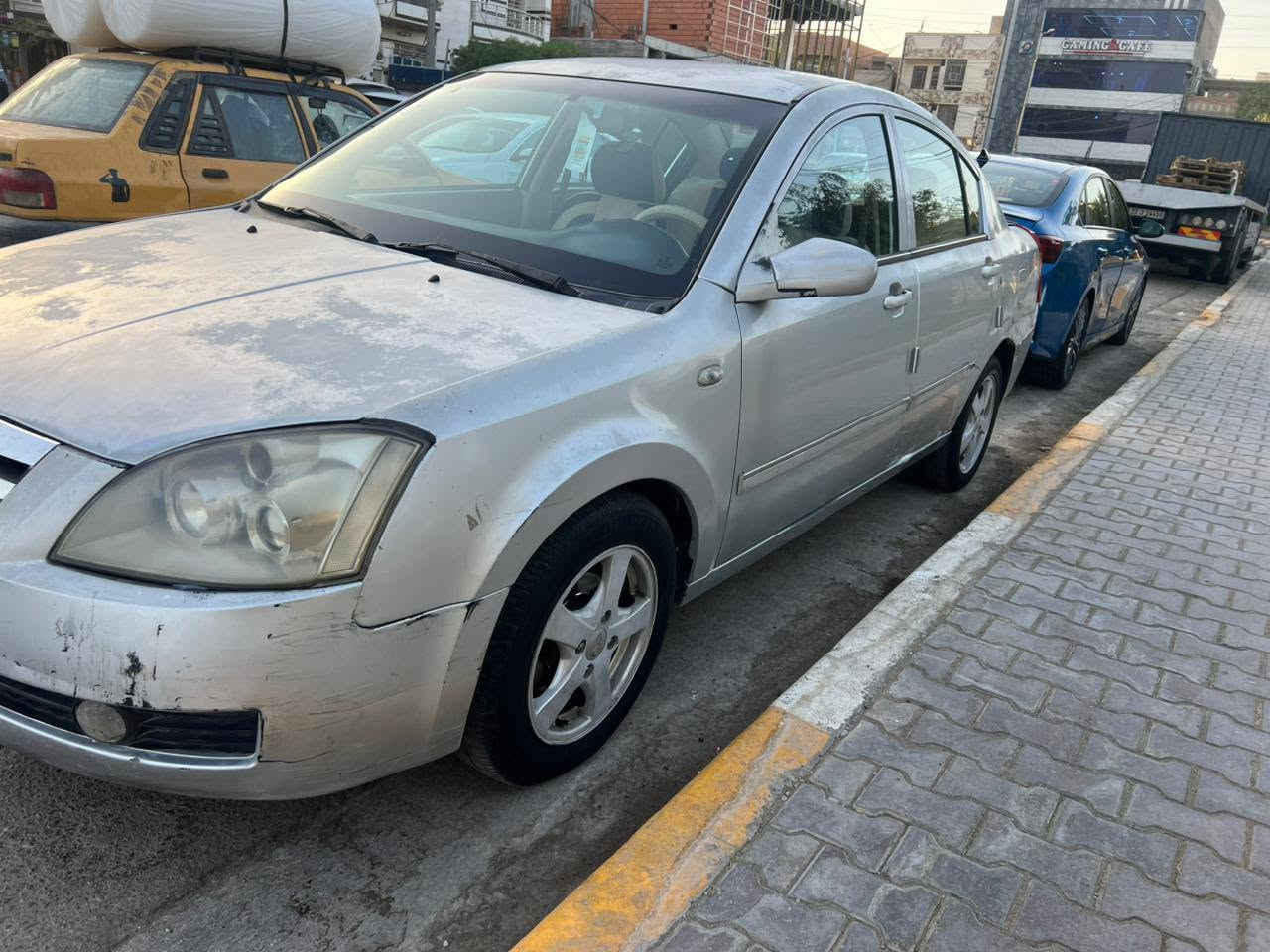 سلام عليكم للبيع شيري A5موديل 11سياره بلادي كير ومكينه خير من الله تبريد شغال بيها طخه موضح بالصور 
صدر تعبان رقم بغداد باسمي تحويل مباشر سعر ب36بيها مجال تواصل *********** مكلف بالنشر تواصل عله رقم واتساب
