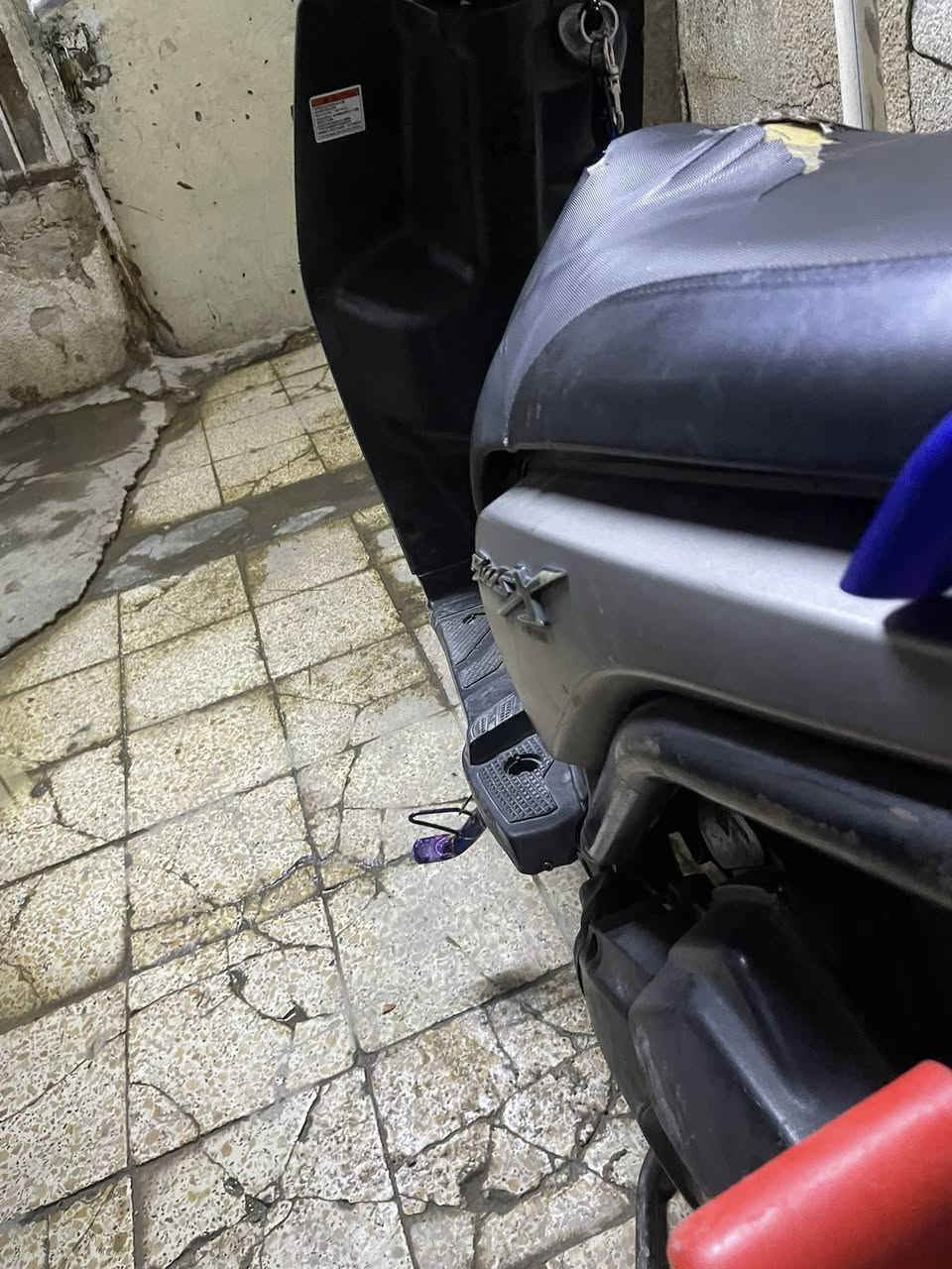 سلام عليكم سكنس جبلي موديل2014للبيع بوشه58ونص ليموسي السعره850كفاله من سرقه العنوان بغداد الشعب رقم ***********متواجد واتس
