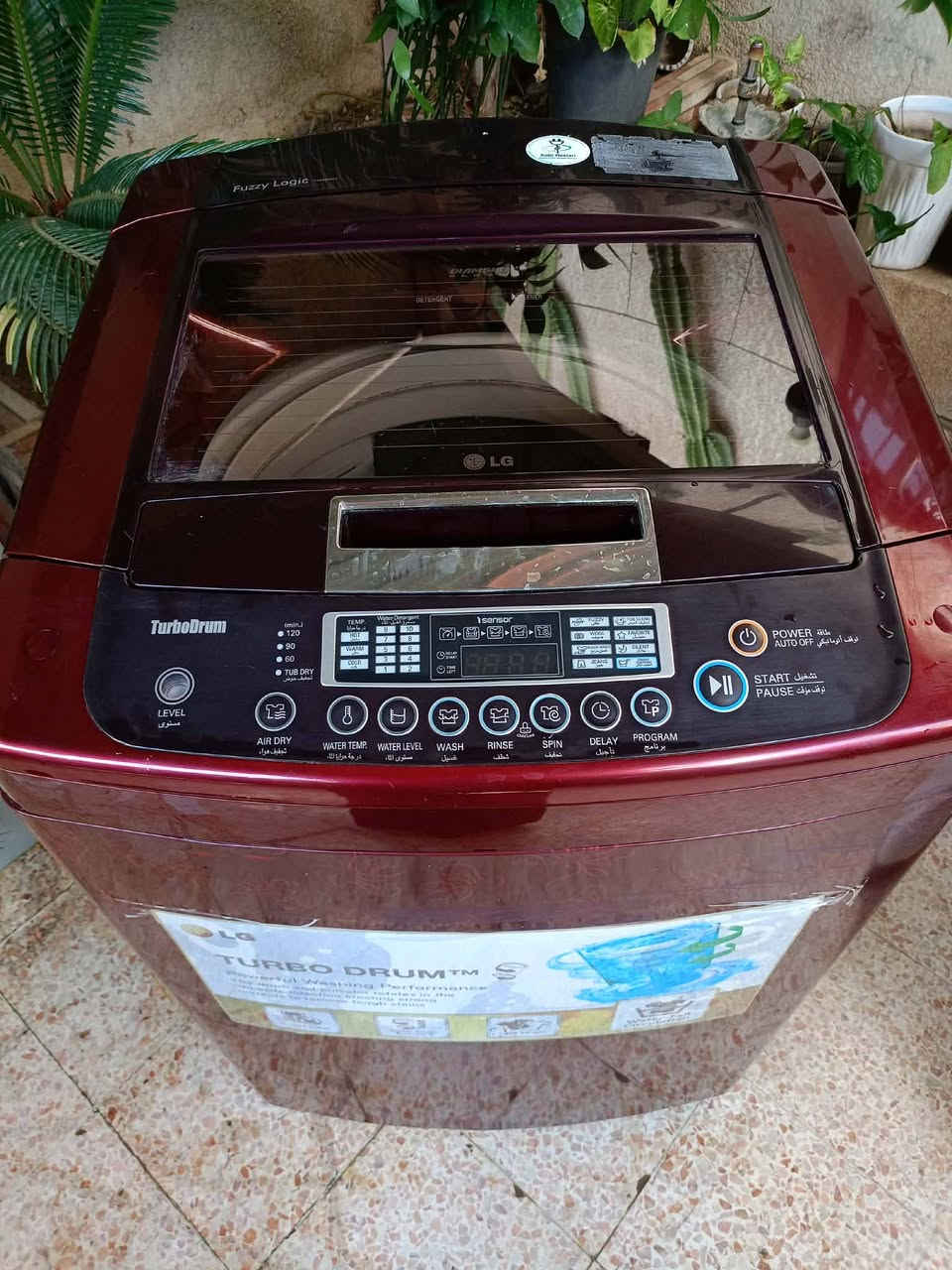 #غسالة توماتيك نوع LG الكوري الاصلي (15كغم) على وضع الشركة السعر (275) الف للاستفسار الاتصال على الارقام *********** ابو احمد *********** ابو احمد كورك (موصل حي السكر)
