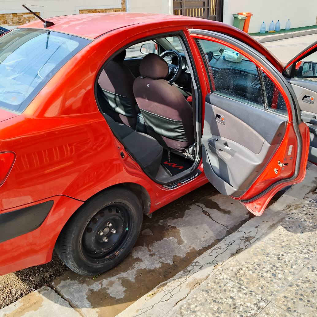 كيه ريو 2008 رقم بغداد بسمي رقم جديد هزه جديده تحويل ثاني يوم سياره مكينه كير صدر تبريد جاهزه مابيها نقص بيها خمس قطع صبغ دواخلها جديده وارد امريكي حادثها جمالغ وبنيد مكينه 1600 المرغوب مجول السعر 69 وبيها مجال مكان السياره بغداد حي الجهاد الاتصال *********** بغداد, العراق
