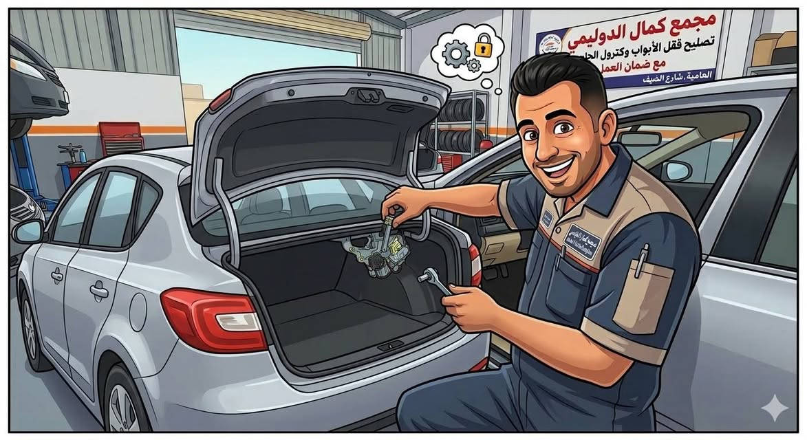 سيارتك حديثة والكيلون بدأ مايقفل مثل اول؟ 
لو الجام مالتها "صعب ينزل " مثل قبل؟ 🤔
​لا تخليها تكبر وتسببلك إزعاج.. 
زورونا بمجمع كمال الدليمي
 بالعامرية
 عدنا كادر "أصابعهم ذهب" لتبديل وتصليح:
​خدماتنا تشمل:
✅ تبديل وتصليح كيلونات الأبواب (لكافة أنواع السيارات).
✅ صيانة وتصليح كنترول الجام (يرجع مثل الجديد).
✅ قفل الجنطة (صيانة وضبط دقيق).
​ليش تختارنا؟
​كادر مختص: أصحاب خبرة ودقة بالعمل.
​ضمان حقيقي: نضمنلك الشغل، وإذا مو تمام نرجعلك الحق.
​سرعة بالانجاز: وقتك ثمين عدنا.
​📍 العنوان: بغداد - العامرية - شارع المضيف.
📞 للاستفسار والحجز: ***********
