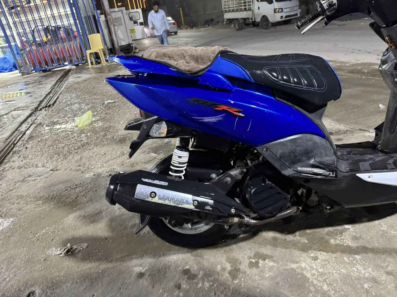 Gtr
شلعه قويه معدل فوك 110 
الدراجة حلوه ايشي مبيهة غير الجنطه متقفل 
كاملة مكملة للبيع ب750 او مراوس حسب رغبتي 
مكاني منصور 
*********** واتس اب فقط
