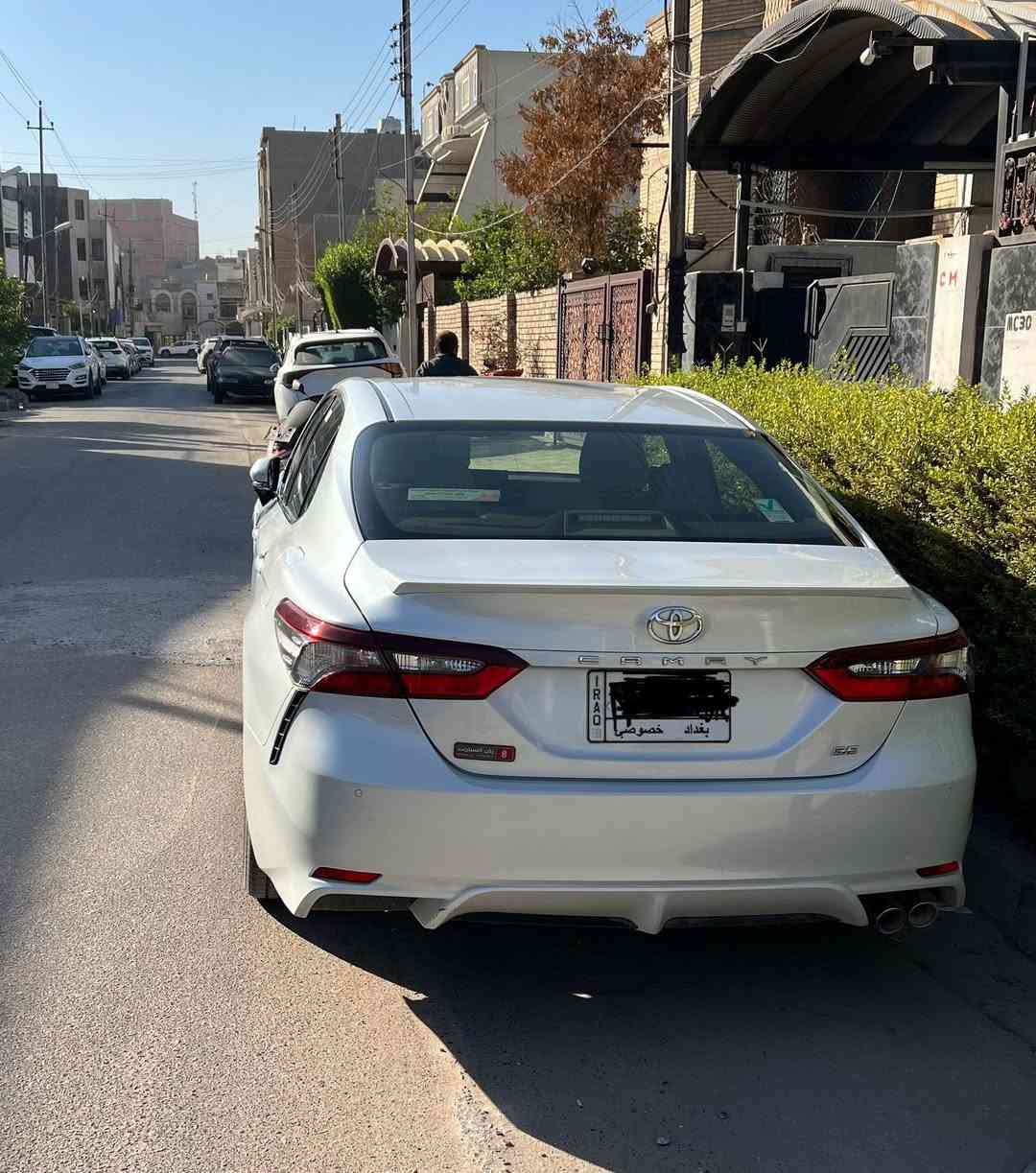 السلام عليكم للبيع كامري خليجي  2022 SE شركة ساز بانزين رقم بغداد بصمة فتحة رادارات مراية قلاب بردة خلفية كشن كهرباء   سايد بريك بصمة    تبريد قطعتين ماشية 39.000 بيها صبغ شبر بالدعامية الامامية مثل ما موضح بالصور ***********
