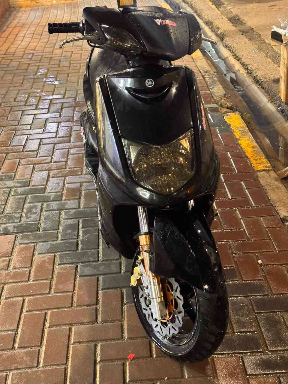 السلام عليكم مكلف بل نشر درجه للبيع او مراوس حسب القناعه درجه سكنس نثيه كلشي معايزها  فول كهربائيات شغاله سلف هورن لايت بكلايت يشاير  نكره سلف بكل وقت مكينه معمره جديد السعر450 وبيها مجال للطيبين مكاني حمام العليل 
***********
***********
