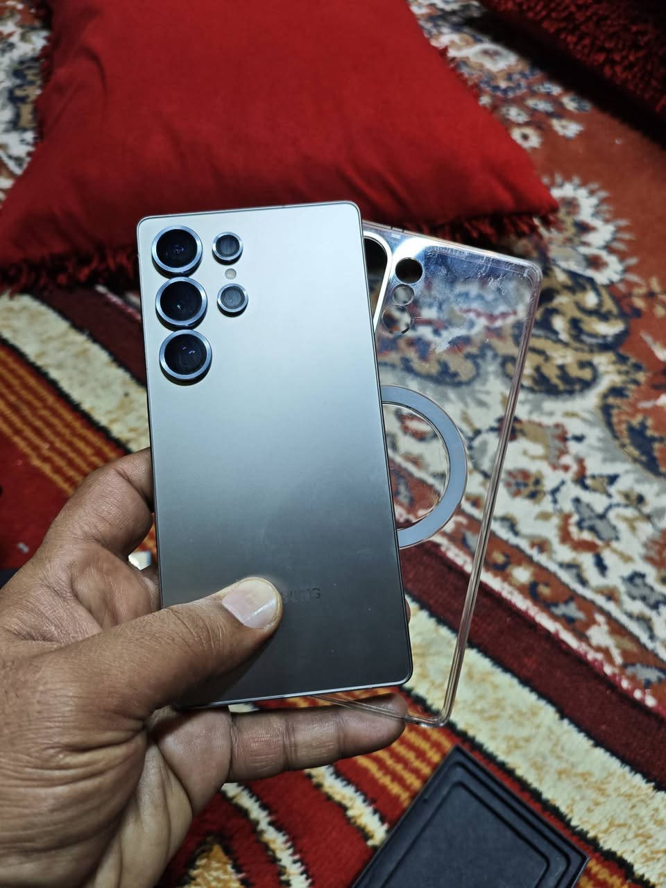 أس 25 ألترا أخو الجديد
ضمان عين الفهد
كامل الملحقات
الذاكرة 256
الرام 12
للبيع بـ مليون و 150
أو للمراوس
مكاني بغداد

رقم الهاتف
***********
