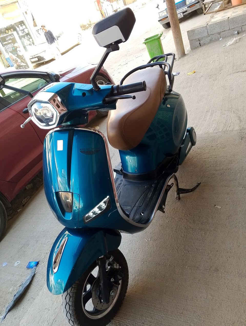 سلام عليكم   

للبيع أو مراوس 

دراجه شحن 🔋⚡ 

اشتريته خاص معرض مؤيد طياره 

بطاريات5 صير 6🔋

عدد السرعة 4

نظام P

نظام بك R 

كامله مابيه شي

مكاني بغداد

سعر خاص
 
الرقم وتساب *********** متواجد 24 ساعه
