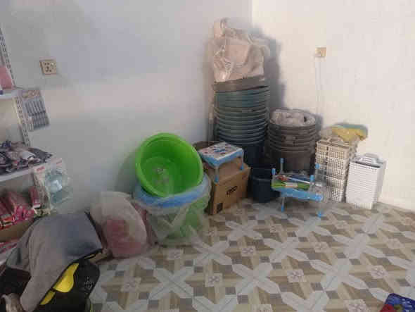 سلام عليكم للبيع مواد منزليه تصفيه محل النجف حي النداء شارع 30قرب مدرسه الكرم والجود  مقابل أسواق الخزعلي ومقابل صيدليه احمد ماجد ***********وتساب
