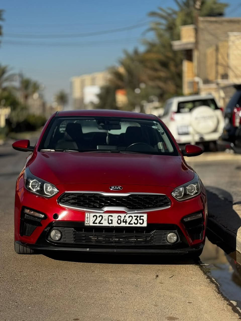 السلام عليكم....
فورتي (2021) كفاله من الصبغ  بدون دواخل. سيارة مال جناية 

جديدة بمعنه الكلمة ماشية (78) كير محرك كفالة وعليها منضومة (غاز جديدة ) السيارة موصفات العادية 

رادارات. تحديد مسار . توقف ذات. وباقي المواصفات العادية 

معروضة السيارة ب(١٣٥) وبيها مجال قليل. 

السيارة شكد ماتتوقع جديدة توقع.  
 رقم اربيل السيارة باسمي 

مكانها سيدية الاستفسار ***********
