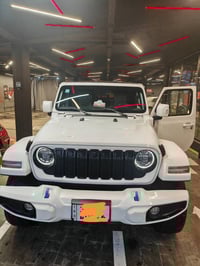 السلام وعليكم  للبيع  حيب رانكلر موديل ٢٠٢٤ 4xe محرك 4 سلندر ثلاث انظم...