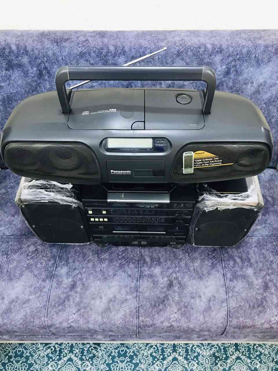 للبيع قطعتين نظافة 95 % صنع اليابان 
🎻SHARB
MODEL-SHARB-CD-X9H
صناعة الجهاز 1990 اليابان 🇯🇵
مسجل + راديو + اكلورايزر + CD + AUX 

🎸PANASONIC
جهاز سستم PANASONIC 🇯🇵
MODEL-PANASONIC-RX-DS45-
الجهاز صناعة 1990 اليابان حصراً 
راديو + مسجل + CD + امبلي فاير + AUX
للاستفسار اكثر مراسلة الصفحة 
وات ساب *********** اتصال ☎️
