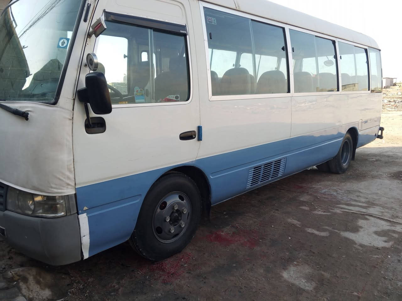 كوستر راس الثور البيع مستعجل الستفار مبيل ميكانيك كفاله ***********
