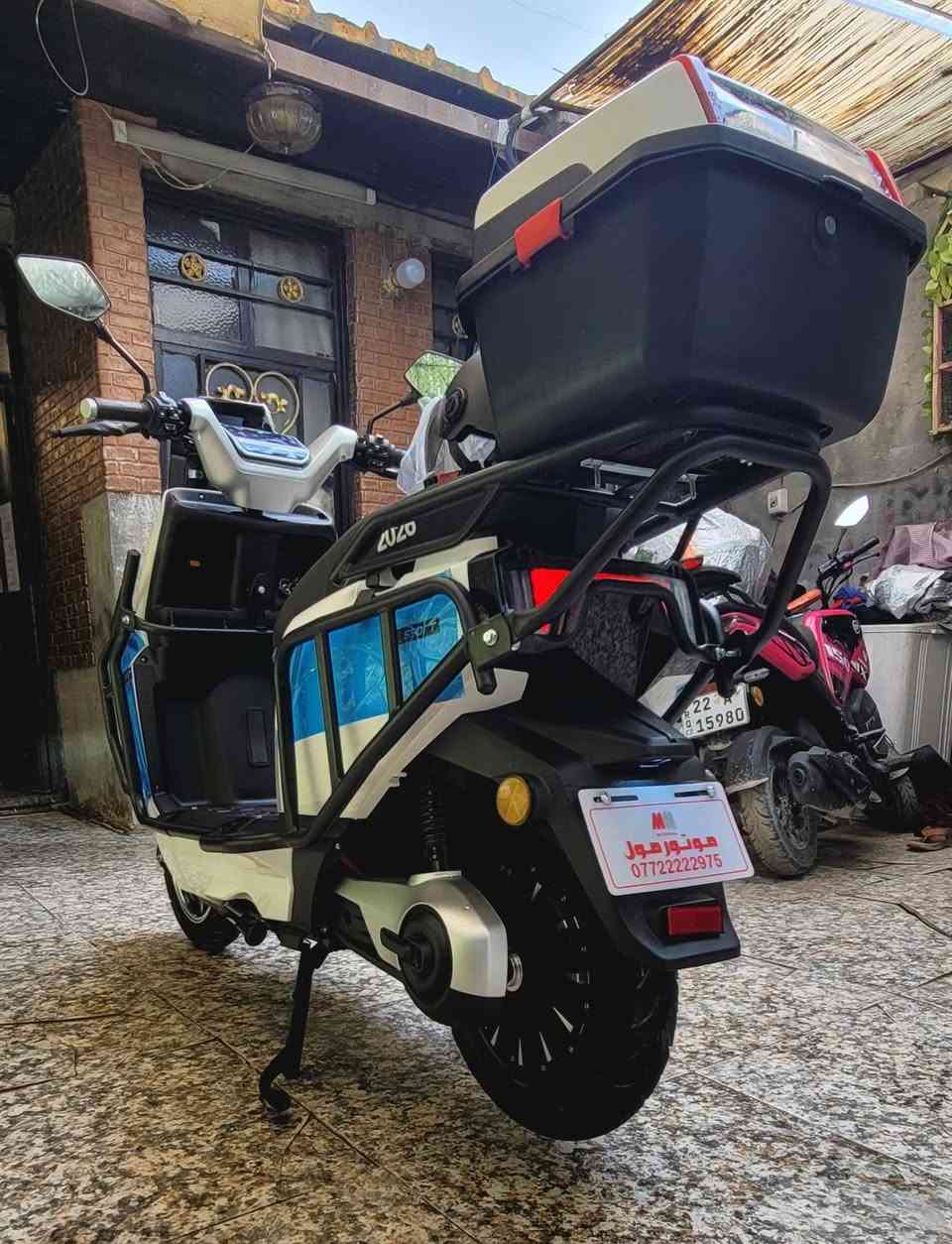 السلام عليكم  .الملكه..2026...زيرو..زيرو..غير مستخدم ..اخر اصدار ...ضمان المدة ..5..اشهر ..من المعرض .اليوم نازله من الوكاله ...عدد البطاريات ..6.. جرافين..السرعه ..80..الملف ..2000.. SPORT... بلوتوث...مخرج شحن USP..درع امامي خلفي وجانبي ثقيل ..دسك أمامي خلفي...
السعر (مليون ) قفل ...الشراي يتصل..مكاني بغداد الشعب قرب محكمة الشعب الجديده على الشارع العام...***********...واتساب موجود
