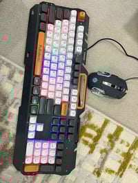 ماوس • كيبورد RGB • كارتون