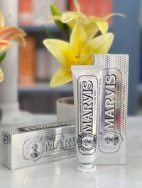 معجون مارفيس • تبييض الأسنان • نباتي