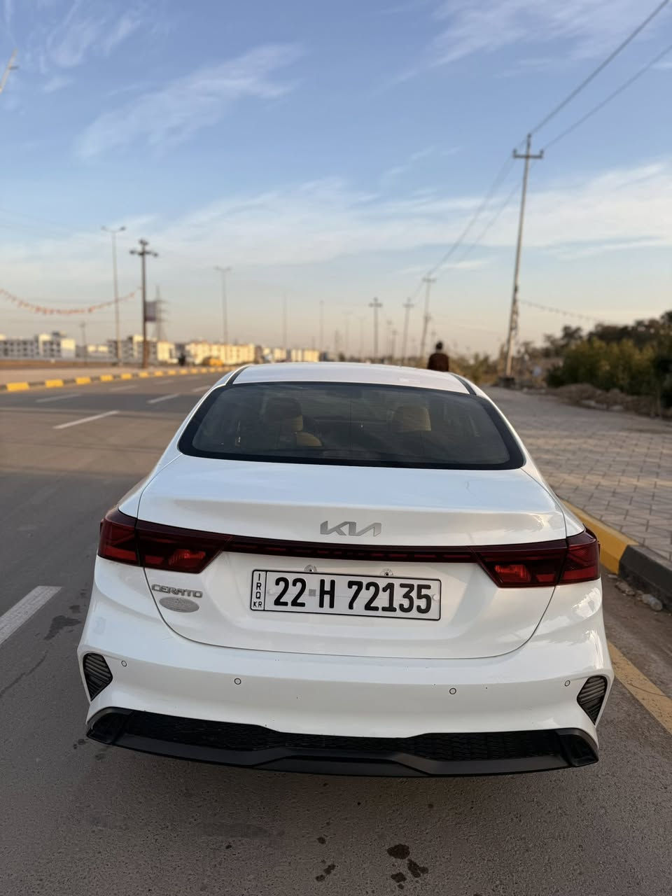 كيا سيراتو 2022 خليجيه 
تحكم ستيرن 
قطعتين تبريد 
مثبت سرعه 
رقم اربيل 
ماشيه 168

 السعر 152$ وبيه مجال بسيط
واسط العزيزيه 
***********
***********
