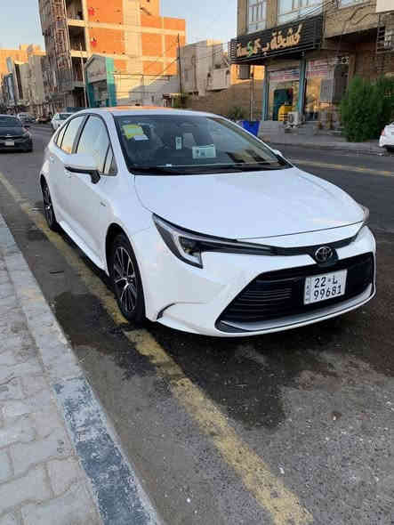 السلام عليكم 
تويوتا كورلا 

موديل 2024 

الرقم أربيل تحويل وكاله 

خليجي هايبرد فقط بارد مأشر بلصور 

محرك 1800 H.EV

شكل الامريكي

ماشيه 31km 

رقم اربيل تحويل وكاله 

- بصمه تشغيل 

- ⁠بصمه ابواب 

- ⁠سويج بصمه 

- ⁠عداد ديجتل

- ⁠ويل كب

- ⁠فتحه سلايد رووف 

- ⁠سايد بريك بصمه 

- ⁠قياده ذاتيه 

- ⁠كروز مثبت سرعة 

- ⁠تحديد مسار 

- ⁠ضبط المسافة

- ⁠فووول ايرباكات

- ⁠لايت لد 

- ⁠اوتو هولد 

- ⁠مود درايڤ

- ⁠ايفين مود 

- ⁠نظام تزحلق

- ⁠تبريد شاشة 

- ⁠كامره خلفيه دواره 

- ⁠شاشه تدعم ابل كار بلاي و اندرويد 

- ⁠تبريد خلفي 

- ⁠ومنفذ شحن خلفي

السعر 147$ وبيهه مجال 

***********

واتساب متوفر
