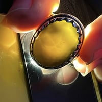 عقيق يماني • عسلي • نادر