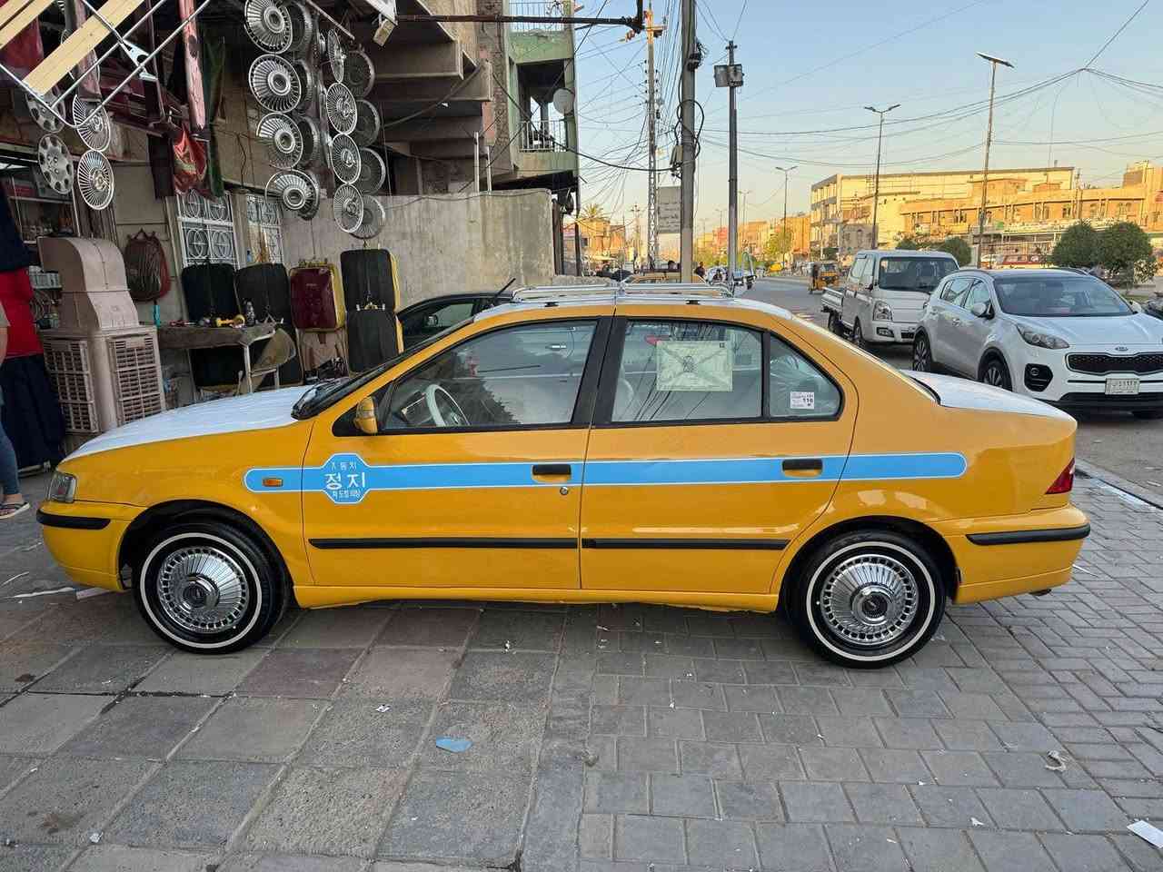 سلام عليكم 
سمند ٢٠١٢ 
رقم بغداد دولي 
بسمي تحويل ثاني يوم 
كير او محرك خير من الله 
تبريد خير من الله 
صدر امامي او خلفي خير من الله
كهربائيات كلها شغاله
باتري جديد 
لايت عالي زنون 
لايت ناصي زنون 
بلاجكتور زنون 
دوشمه كشن نحله  
تغليف تنته حراري 
تغليف ابواب حراري 
تخم بلكات جديد 
تخم نوزلات جديد 
السياره جاهزه من كلشي
او احله من الصور 
مكاني بغداد الشعب 
السعر 43 او بيها مجال 
رقم***********
