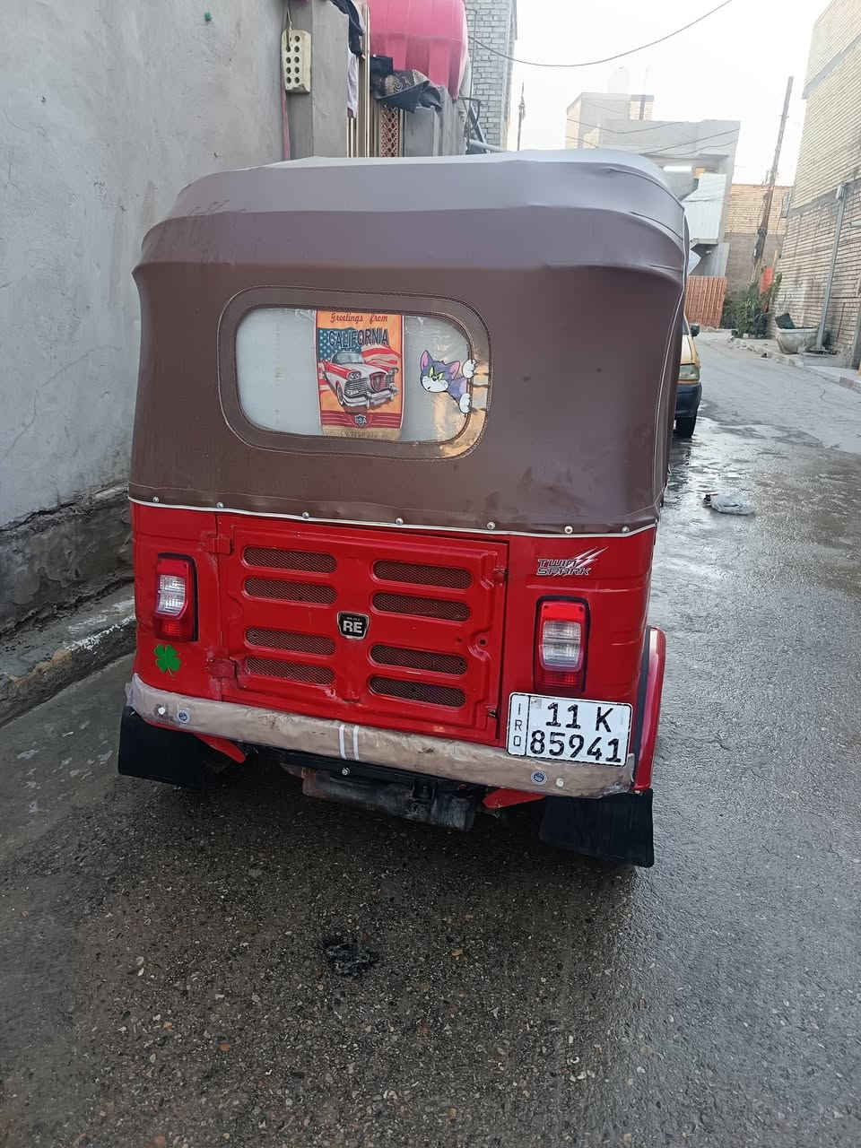 تكتك موديل 17رقم وسنويه يارادله شي واحد بس تبدل كور ولباقي ما بي شي وبيه صفحه مصبوغه  مكان بغداد رأسه شارع 20 رقمي ***********
