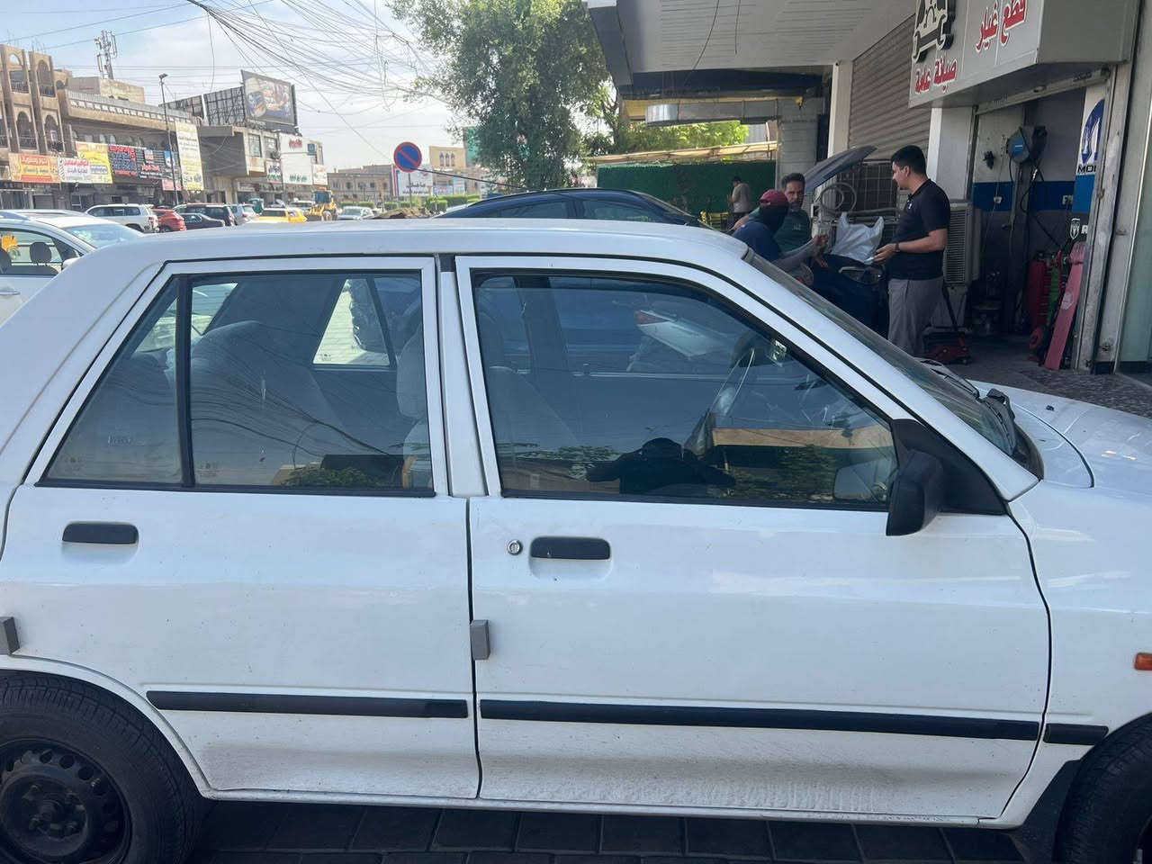 سايباموديل  ٢٠١٨ للبيع بيه طخه خفيفة بالجاملغ الأمامي جهة السايق سعره 55 العنوان جسر ديالى الجديد***********
