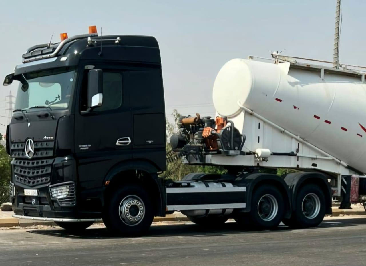 السلام عليكم للبيع راس تريله اروكس وحش سكس ويل مجموعه جوبلس موديل 2018 مربوطه سايلو فصخ وربط مكان السياره كربلاء للاستفسار ‏‪0776 667 8796
