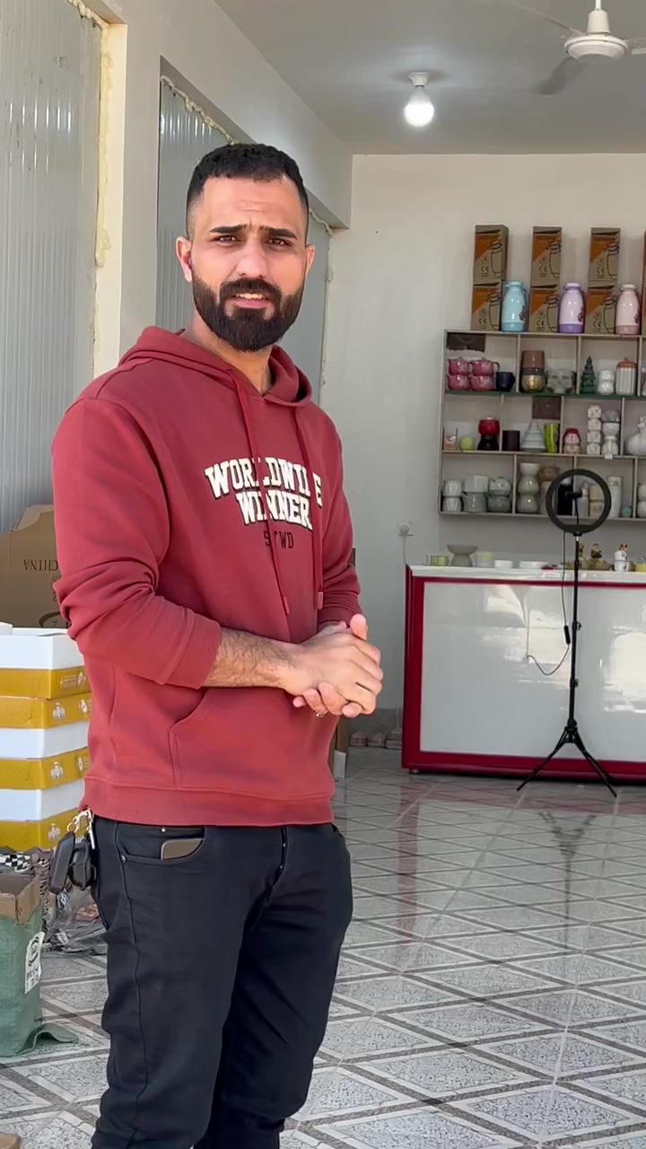 السلام عليكم يا اهلنه وناسه  بقضاء الدجيل
تم بعوان الله افتتاح محل فرفوري للبيع الكراتين الجمله  والمفرد بكميات خير من الله متوفر عدنه السياحي والملون والبوهيمي والبايركسات بكميات خير من الله 

والبيع جمله ومفرد 

الموقع شارع البلديه مقابيل مديرية بلدية الدجيل


**إذا كنت صاحب هذا الإعلان وتريد حذفه لأي سبب، رجاءا أرسل رسالة إلى الدعم الفني**