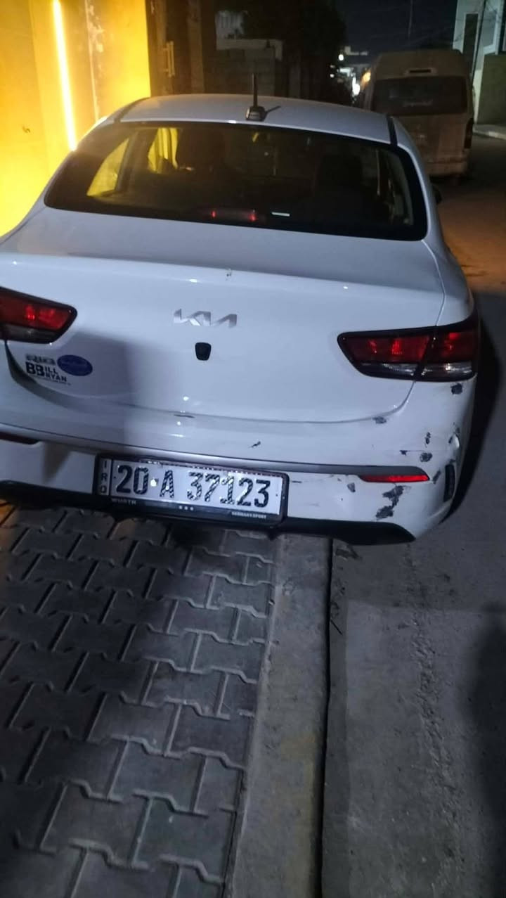 السلام عليكم 
🚗 للبيع – كيا ريو 2022 🚗
🔹 الموديل: 2022
🔹 اللون: أبيض
🔹 العداد: 38 ألف كم
🔹 التسجيل: ديالى (جديد)
✅ السيارة جديدة ونظيفة جداً
✅ بدون صبغ أو تبديل نهائياً
✅ فقط بارد أسفل الحوض (مذكور بكل أمانة)
❌ الدعامية غير مصبوغة
💰 السعر: 14,000 دولار
📞 للتواصل: ***********
(((  ملاحظة نحن مكلفين بالنشر فقط  )))
